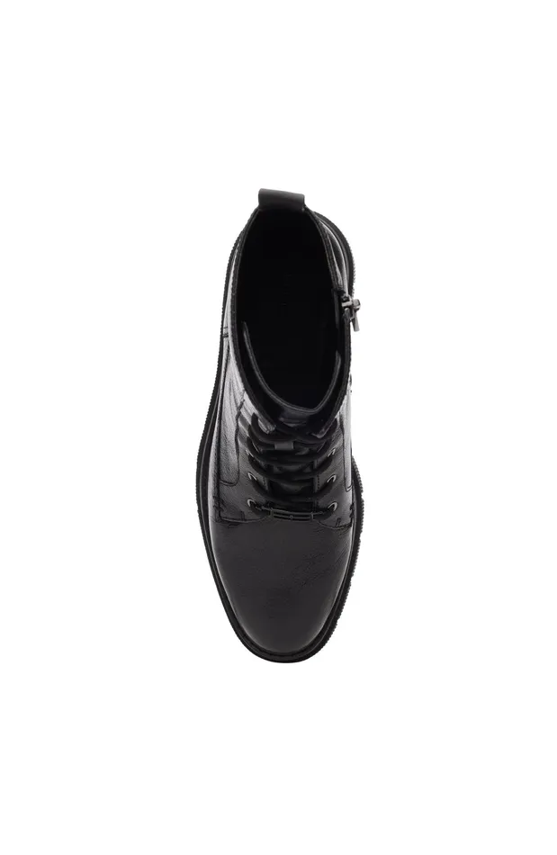 Womens Liverpool Los Angeles Boots REDLANDS LACE UP BOOTIE Black
