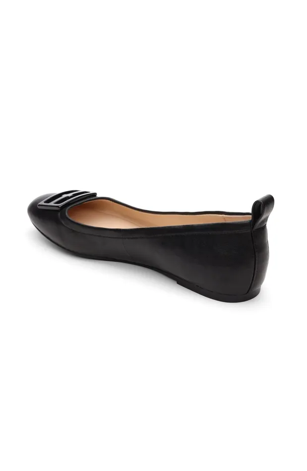 Womens Liverpool Los Angeles Flats FONTANA FLATS WITH ICON Black