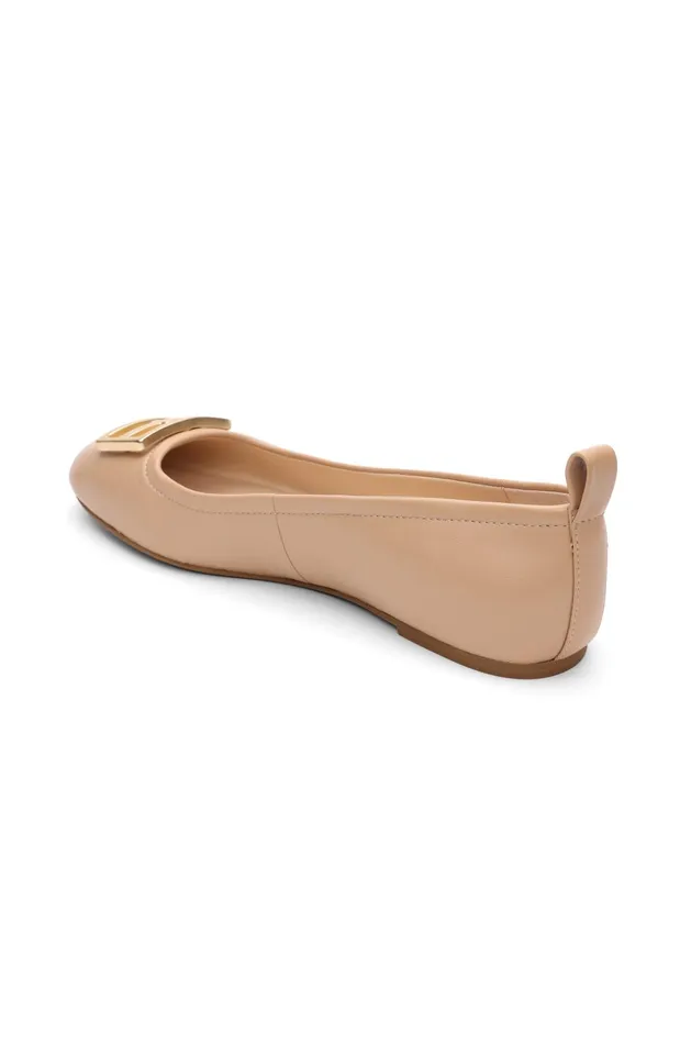 Womens Liverpool Los Angeles Flats FONTANA FLATS WITH ICON Nude