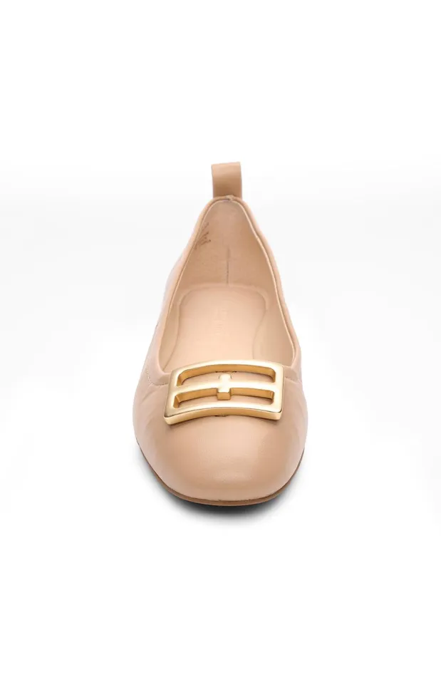 Womens Liverpool Los Angeles Flats FONTANA FLATS WITH ICON Nude