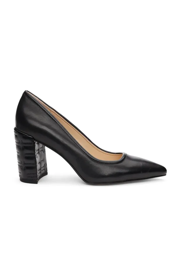 Womens Liverpool Los Angeles Heels BOULEVARD ICON BLOCK PUMP Black