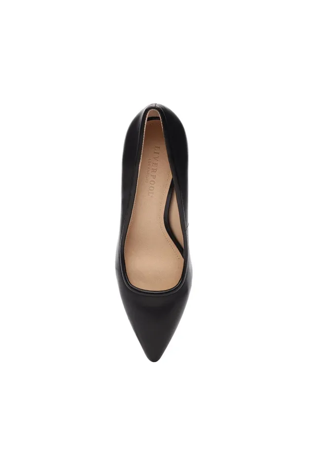 Womens Liverpool Los Angeles Heels BOULEVARD ICON BLOCK PUMP Black
