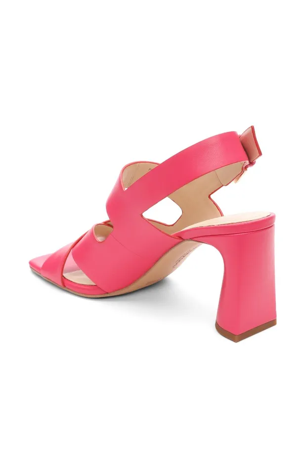 Womens Liverpool Los Angeles Heels PARAMOUNT CROSS STRAP HEEL Pink Punch
