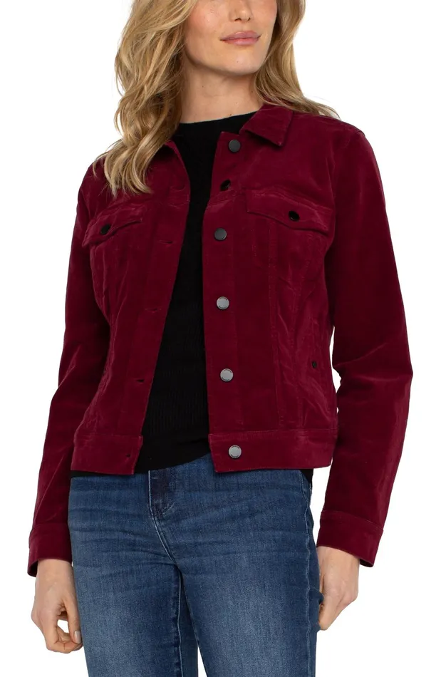 Womens Liverpool Los Angeles Jackets CLASSIC JACKET Ruby