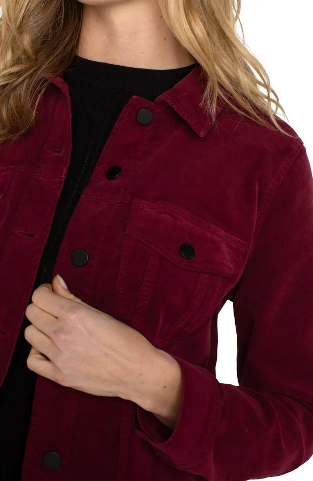 Womens Liverpool Los Angeles Jackets CLASSIC JACKET Ruby