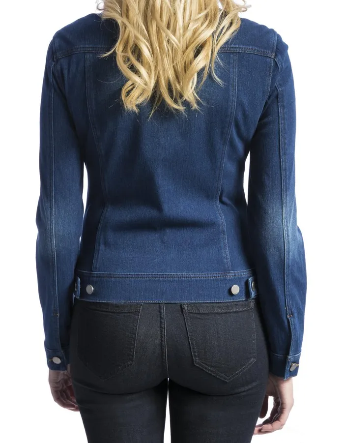 Womens Liverpool Los Angeles Jackets CLASSIC JEAN JACKET Admiral Blue