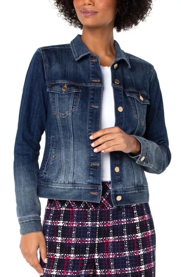 Womens Liverpool Los Angeles Jackets CLASSIC JEAN JACKET Glenrock