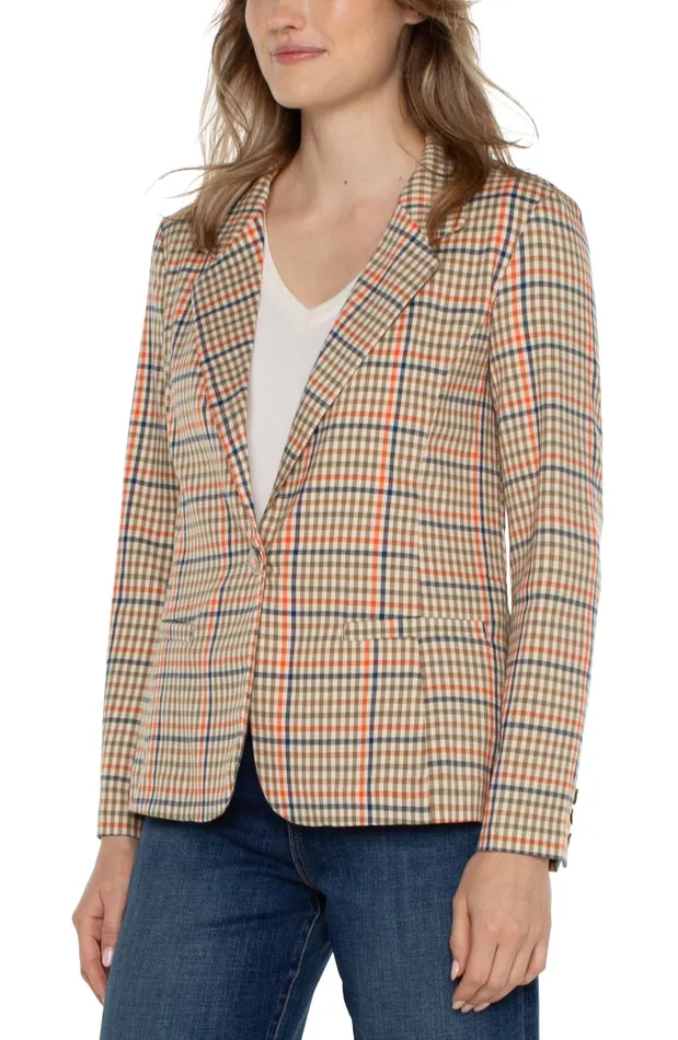 Womens Liverpool Los Angeles Jackets FITTED BLAZER Lava Flow Multi