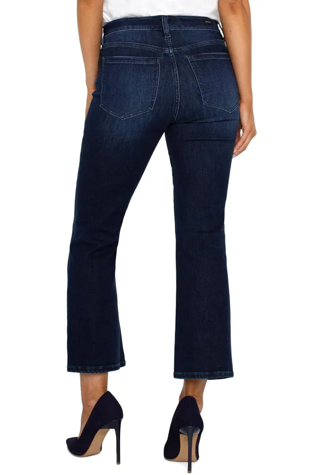 Womens Liverpool Los Angeles Jeans HANNAH CROP FLARE ECO Upland