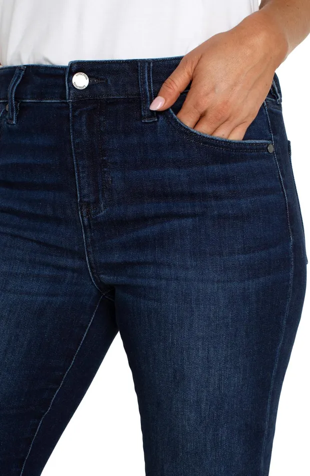 Womens Liverpool Los Angeles Jeans HANNAH CROP FLARE ECO Upland