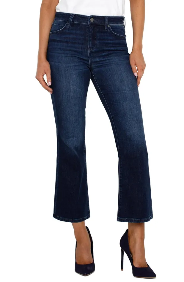 Womens Liverpool Los Angeles Jeans HANNAH CROP FLARE ECO Upland