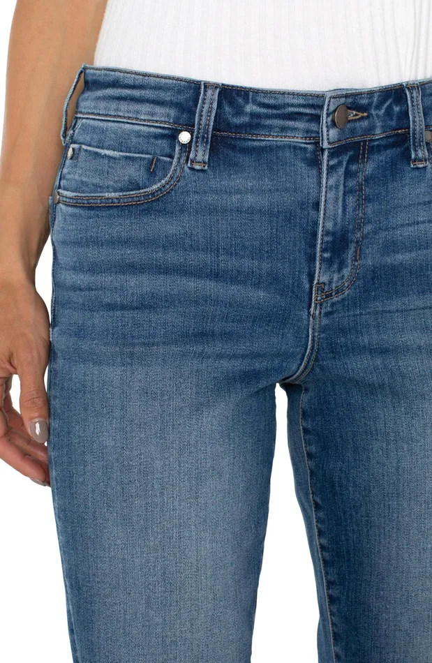 Womens Liverpool Los Angeles Jeans KENNEDY CROP STRAIGHT 8211 ECO Mcallaster