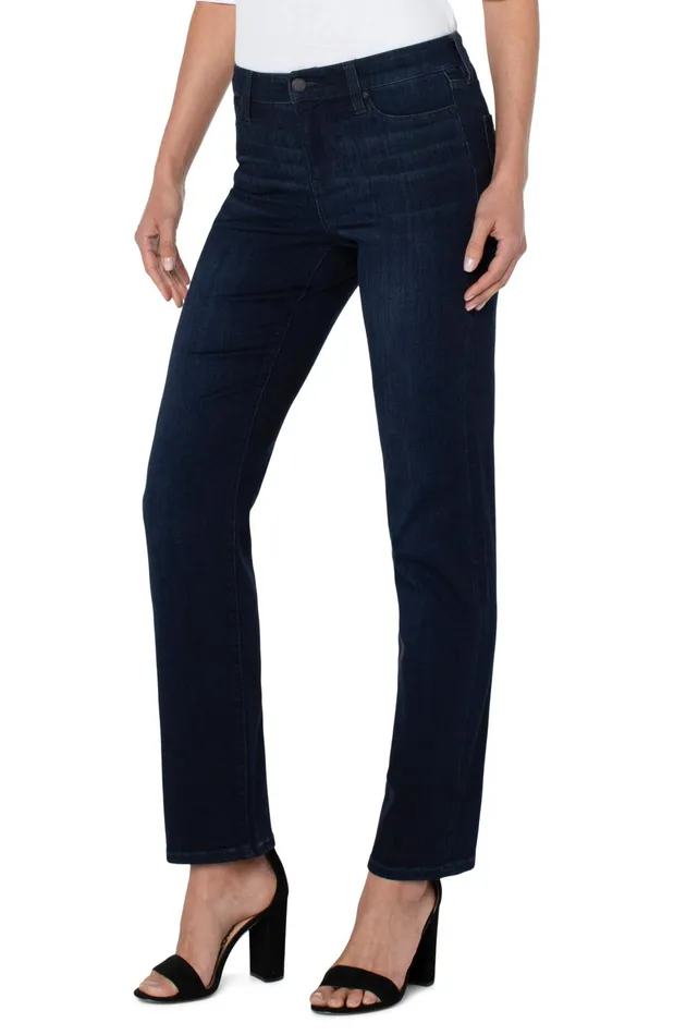 Womens Liverpool Los Angeles Jeans KENNEDY STRAIGHT ECO Halifax