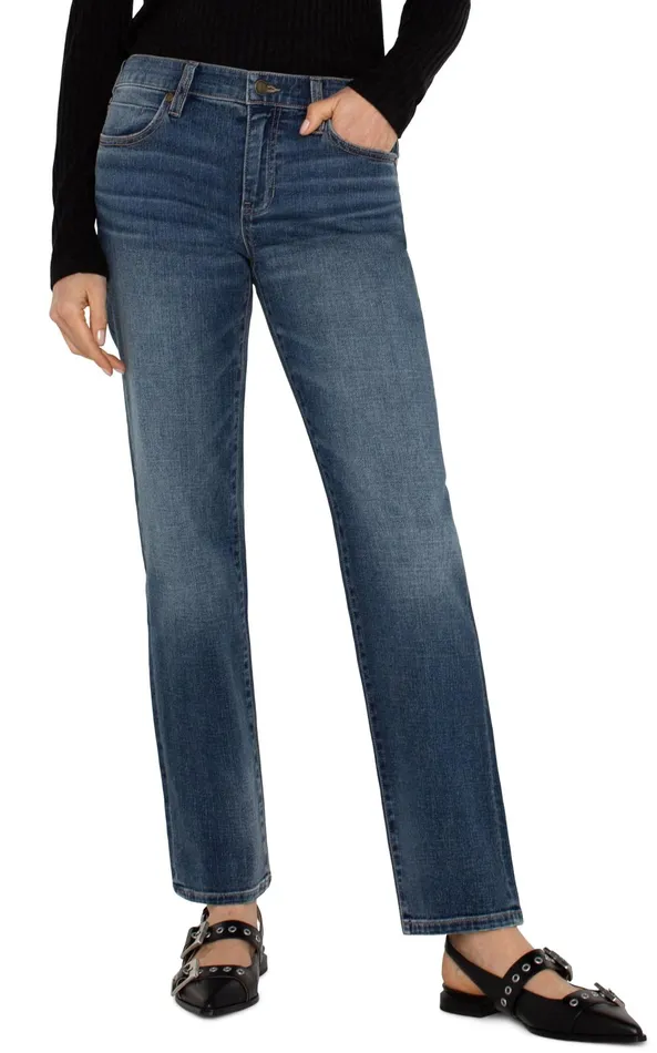 Womens Liverpool Los Angeles Jeans KENNEDY STRAIGHT Morgan City