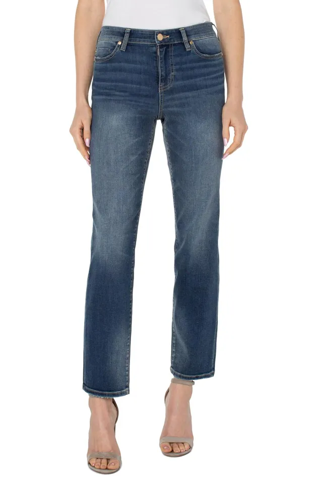 Womens Liverpool Los Angeles Jeans KENNEDY STRAIGHT Oasis