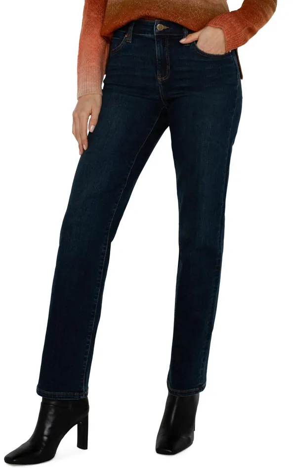 Womens Liverpool Los Angeles Jeans KENNEDY STRAIGHT San Dimas
