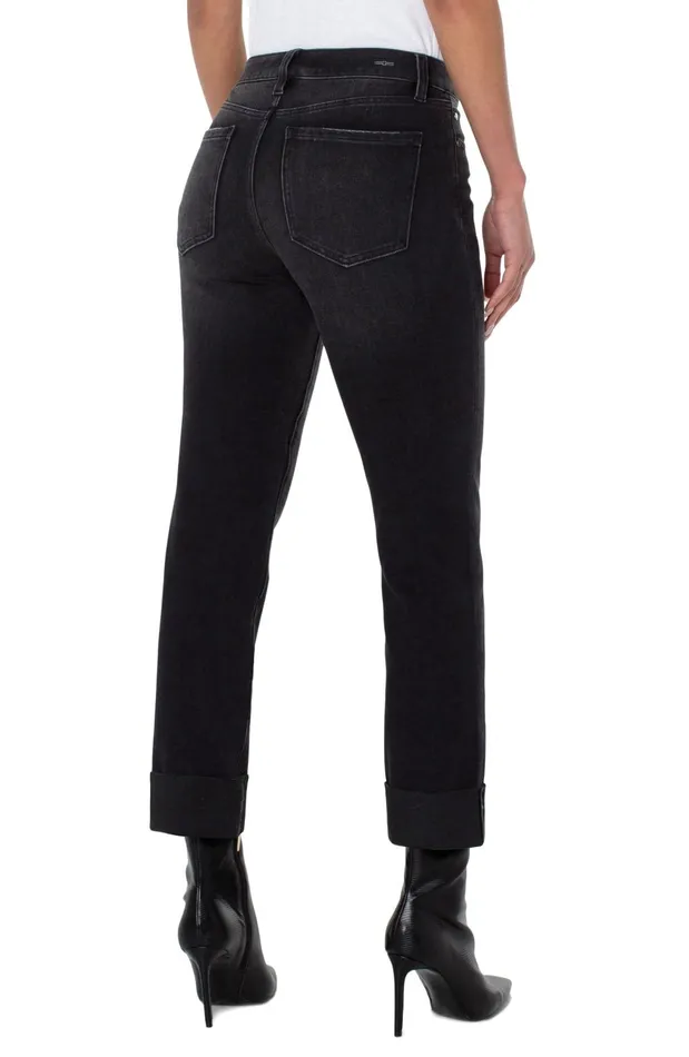 Womens Liverpool Los Angeles Jeans MARLEY GIRLFRIEND WITH RAW CUT CUFF ECO Herington