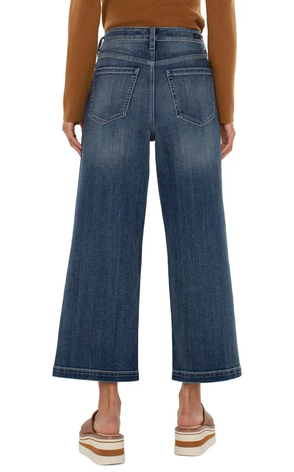 Womens Liverpool Los Angeles Jeans STRIDE HIRISE WIDE LEG Jenny Lake