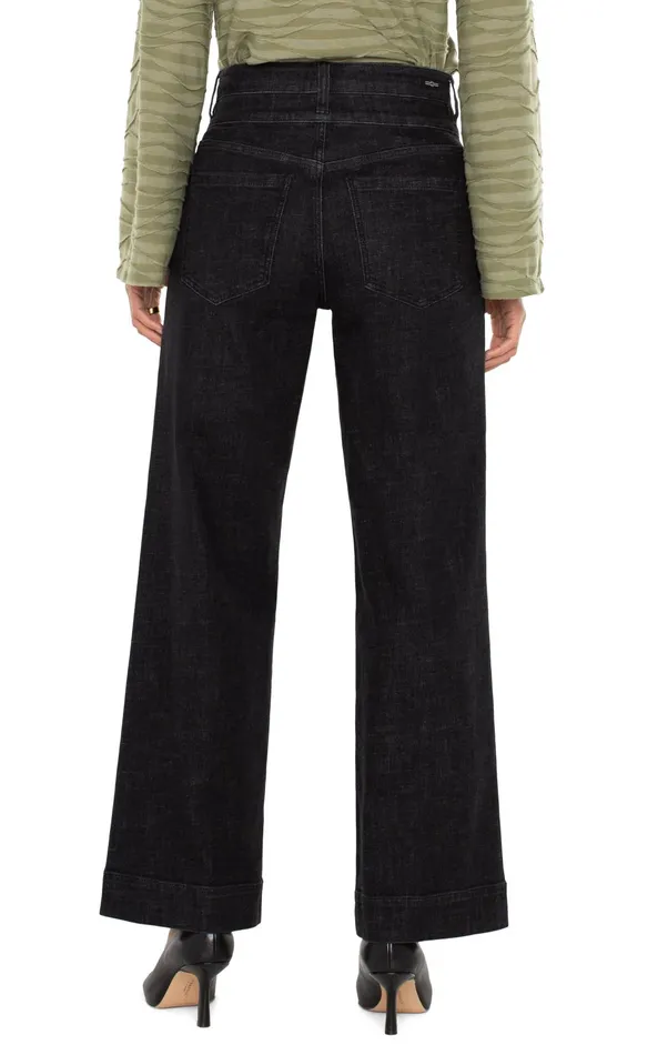 Womens Liverpool Los Angeles Jeans STRIDE HIRISE WIDE LEG Rockville