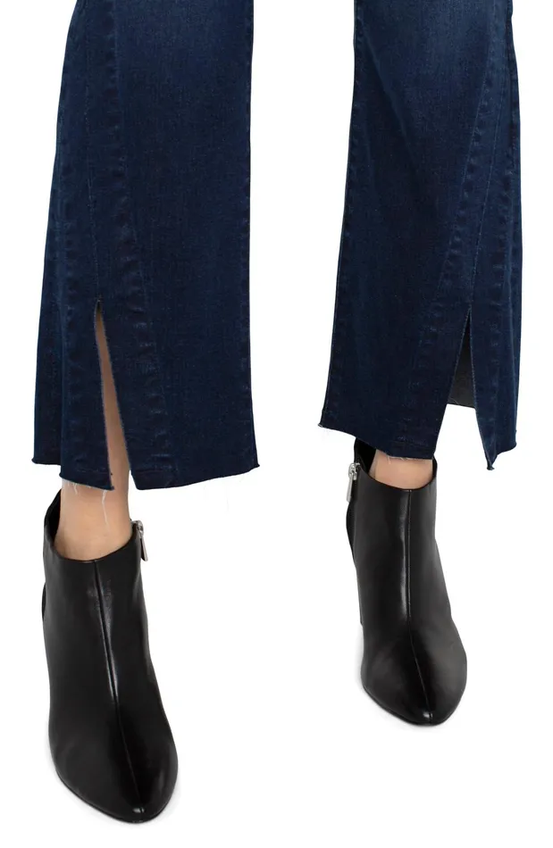Womens Liverpool Los Angeles Jeans THE GIA GLIDER CROP FLARE TWISTED SEAM 8211 ECO Banning