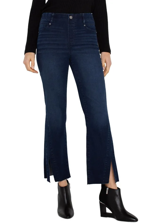 Womens Liverpool Los Angeles Jeans THE GIA GLIDER CROP FLARE TWISTED SEAM 8211 ECO Banning