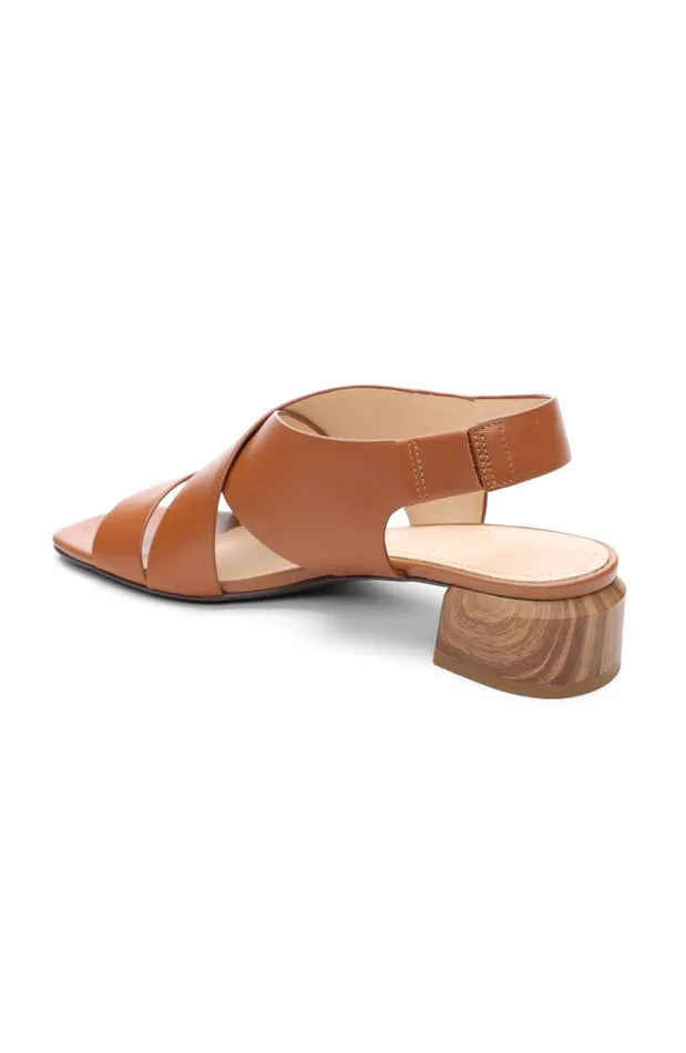 Womens Liverpool Los Angeles Sandals POMONA CROSS STRAP SANDAL Luggage