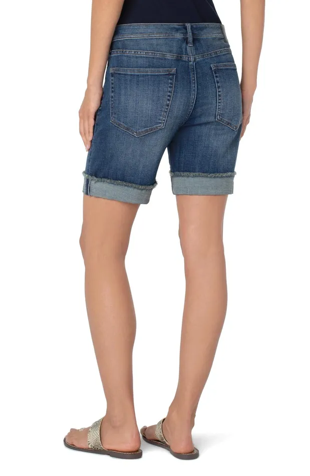 Womens Liverpool Los Angeles Shorts THE KEEPER SHORT WITH FRAY CUFF Lumis