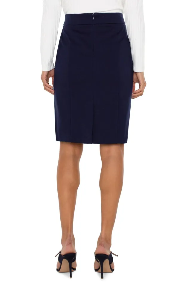 Womens Liverpool Los Angeles Skirts PENCIL SKIRT Cadet Blue