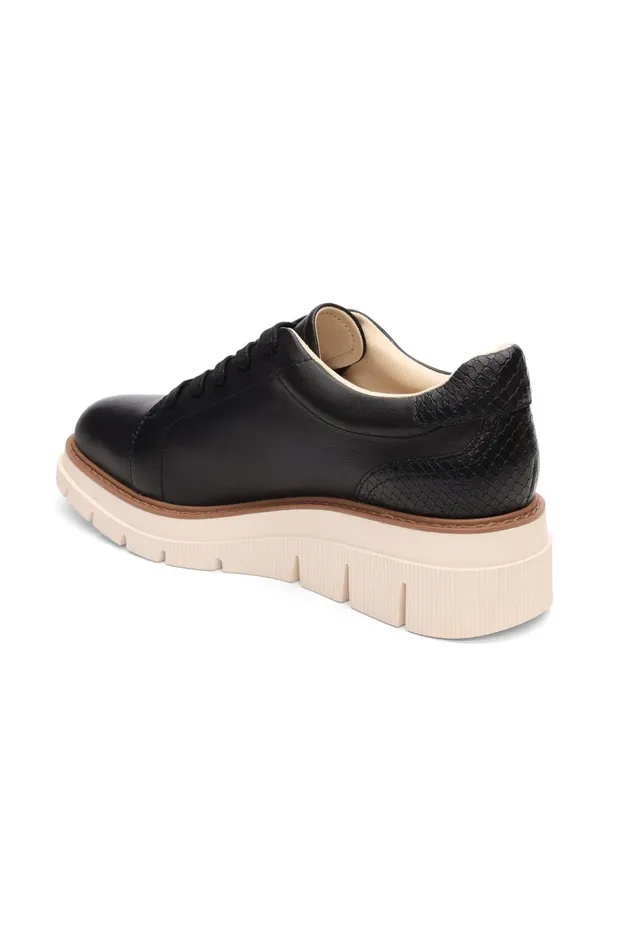Womens Liverpool Los Angeles Sneakers RIVERSIDE LACE UP PLATFORM WITH RIDGE SOLE Black