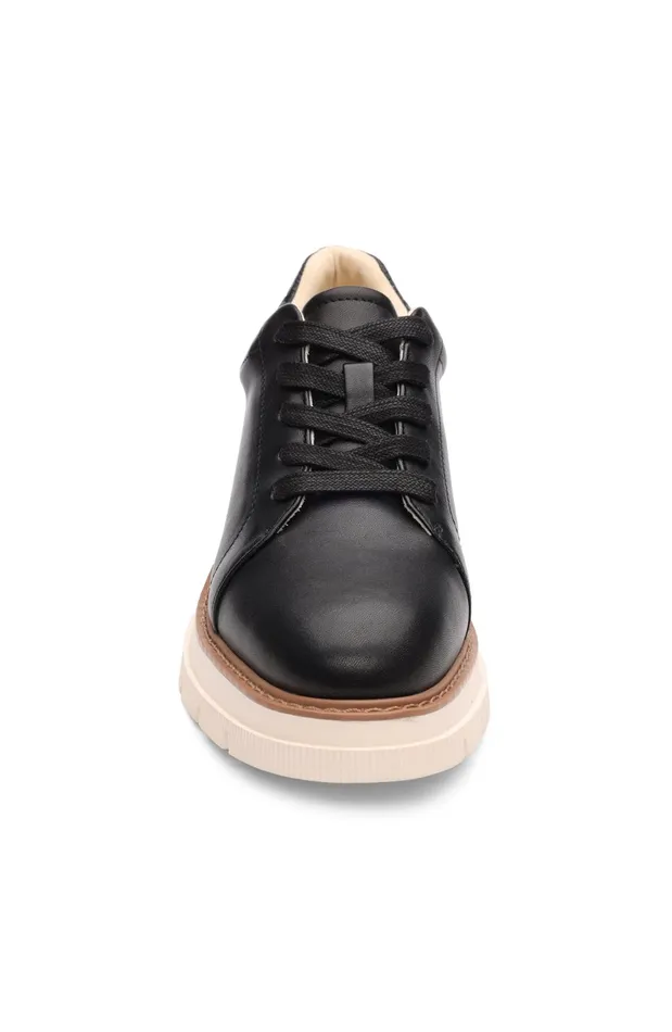 Womens Liverpool Los Angeles Sneakers RIVERSIDE LACE UP PLATFORM WITH RIDGE SOLE Black