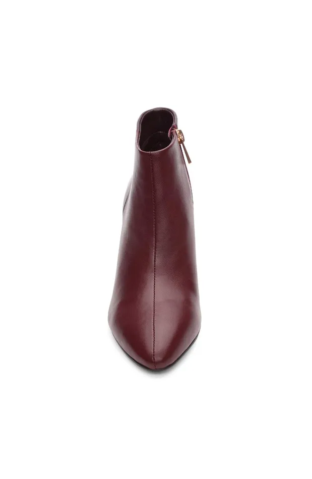 Womens Liverpool Los Angeles Wedges and Espadrilles LAX BOOTIE WITH CHOP OUT WEDGE Bordeaux