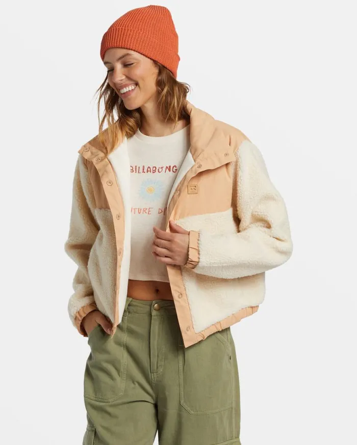 Womens Lost Trails Jacket White Cap Billabong Jackets Womens Lost Trails Jacket White Cap Billabong Jackets