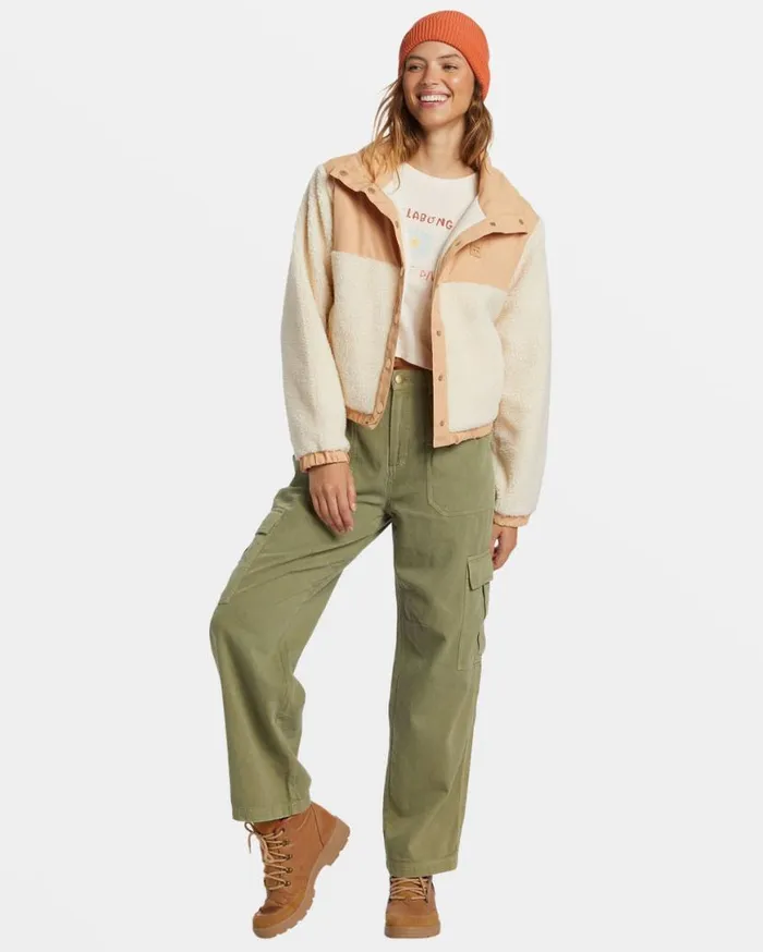 Womens Lost Trails Jacket White Cap Billabong Jackets Womens Lost Trails Jacket White Cap Billabong Jackets