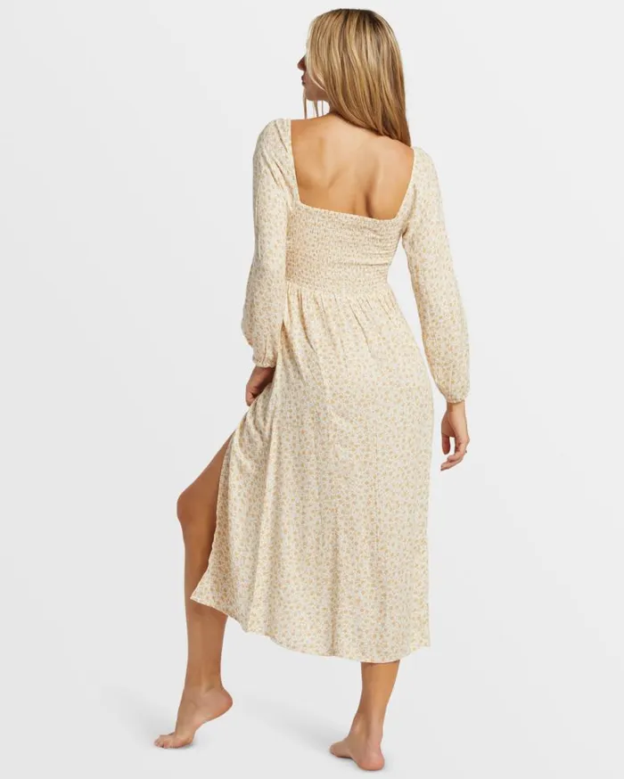 Womens Lots Of Love Midi Dress Hemp 2 Billabong Dresses Womens Lots Of Love Midi Dress Hemp 2 Billabong Dresses