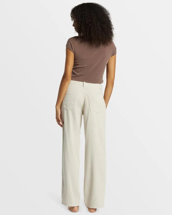 Womens Midtown StraightLeg Corduroy Pant Moonlight Billabong Jeans and Pants Womens Midtown StraightLeg Corduroy Pant Moonlight Billabong Jeans and Pants
