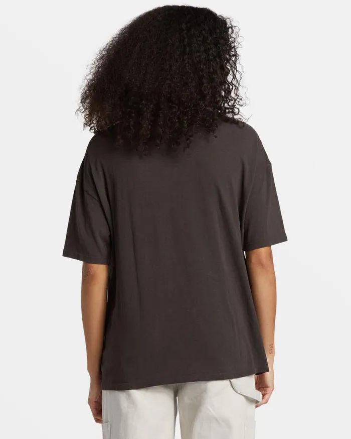 Womens Natural Mystic TShirt Off Black Billabong Tops Womens Natural Mystic TShirt Off Black Billabong Tops