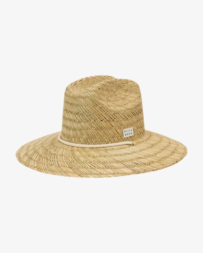 Womens New Comer Straw Hat Natural Billabong Beach Accessories Womens New Comer Straw Hat Natural Billabong Beach Accessories