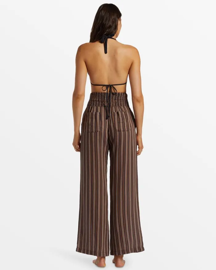 Womens New Waves 2 Elastic Waist Pants Black Billabong Jeans and Pants Womens New Waves 2 Elastic Waist Pants Black Billabong Jeans and Pants