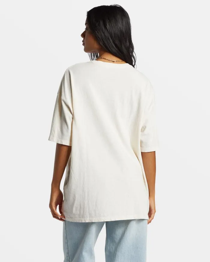 Womens Night Walks TShirt White Cap Billabong Graphic Tees and Tanks Womens Night Walks TShirt White Cap Billabong Graphic Tees and Tanks