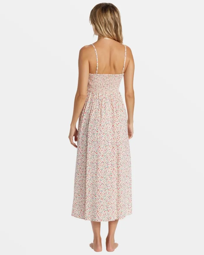 Womens Off The Coast Midi Dress White Cap Billabong Dresses Womens Off The Coast Midi Dress White Cap Billabong Dresses