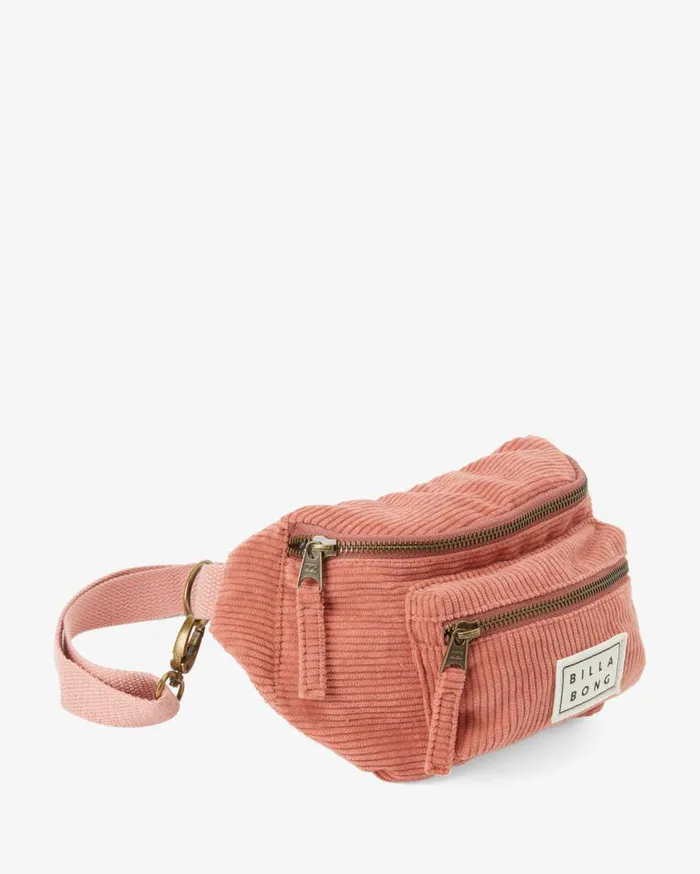 Womens On My Bum Waist Pack Rose Dawn Billabong Beach Accessories Womens On My Bum Waist Pack Rose Dawn Billabong Beach Accessories