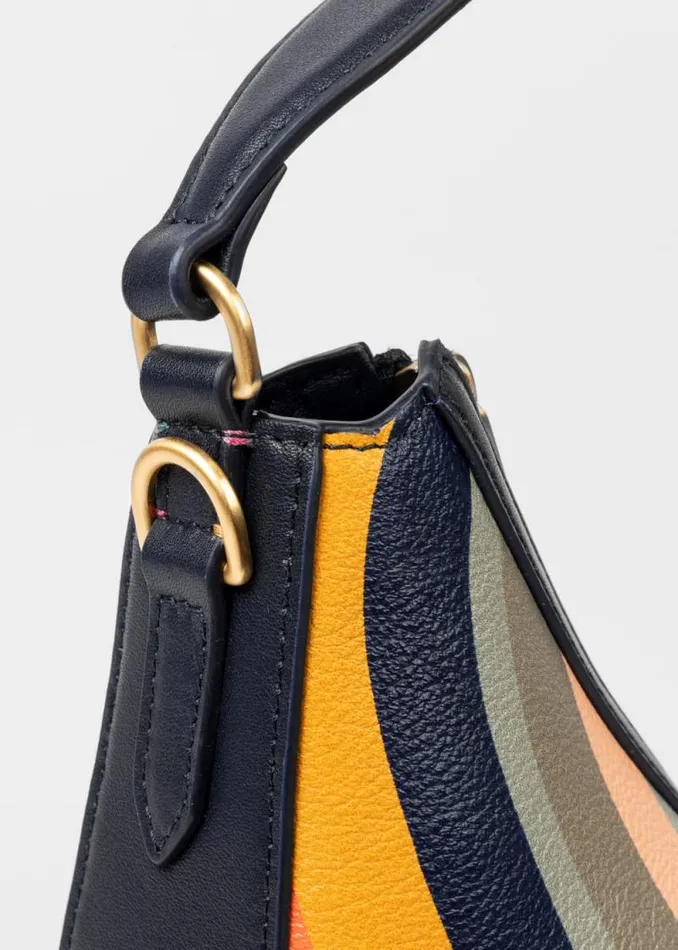 Womens Paul Smith Bags 039Swirl039 Leather Medium Round Hobo Bag Womens Paul Smith Bags 039Swirl039 Leather Medium Round Hobo Bag
