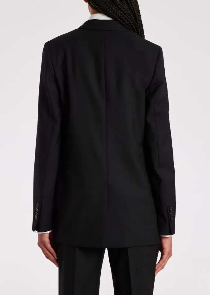 Womens Paul Smith Blazers A Suit To Travel In 8211 Black Wool Travel Blazer Womens Paul Smith Blazers A Suit To Travel In 8211 Black Wool Travel Blazer