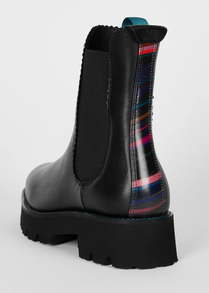 Womens Paul Smith Boots Black Leather 039Khyber039 Boots Womens Paul Smith Boots Black Leather 039Khyber039 Boots