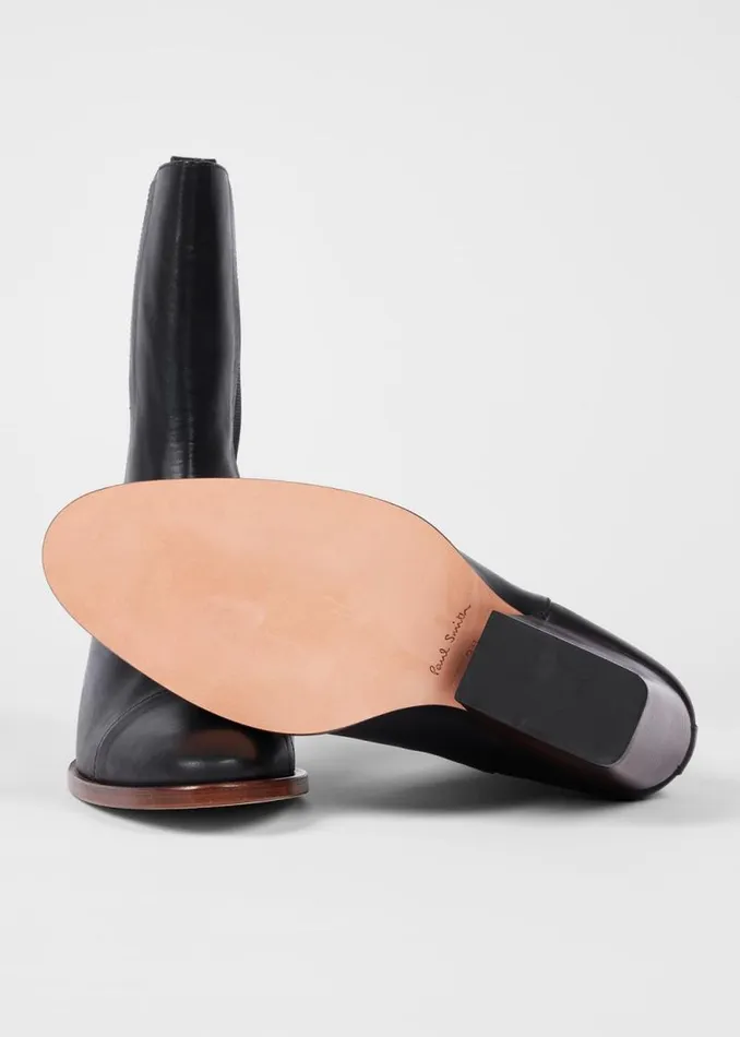 Womens Paul Smith Boots Black Leather 039Topaz039 Boots Womens Paul Smith Boots Black Leather 039Topaz039 Boots