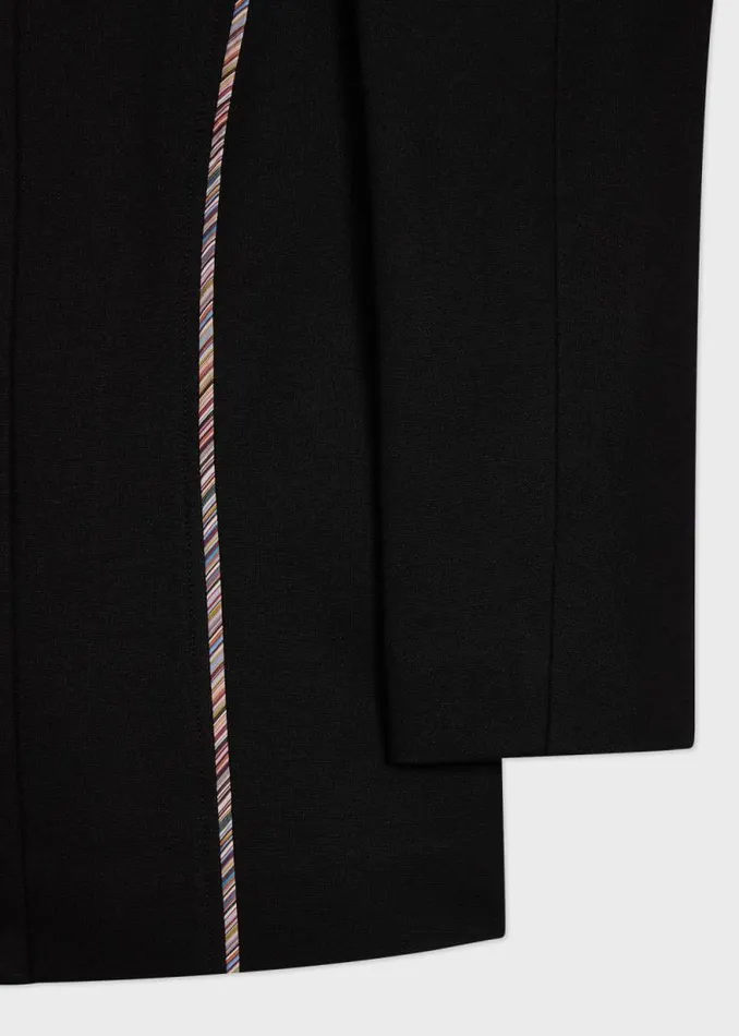 Womens Paul Smith Coats and Jackets Black Milano Jacket With Signature Stripe