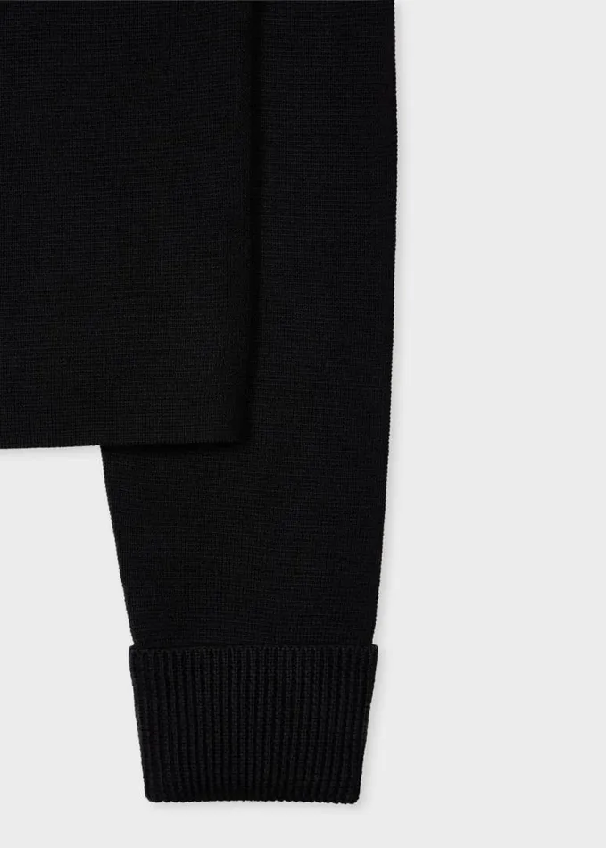 Womens Paul Smith Coats and Jackets Black Milano Merino Wool Jacket Womens Paul Smith Coats and Jackets Black Milano Merino Wool Jacket