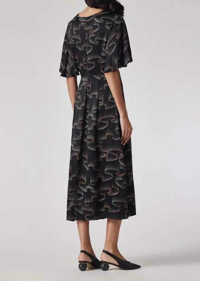 Womens Paul Smith Dresses 039Constellation039 Satin Dress Womens Paul Smith Dresses 039Constellation039 Satin Dress