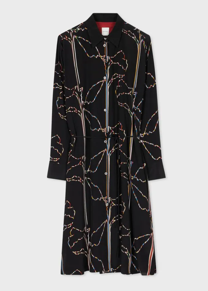 Womens Paul Smith Dresses Black Magnolia 039Signature Stripe039 Shirt Dress Womens Paul Smith Dresses Black Magnolia 039Signature Stripe039 Shirt Dress