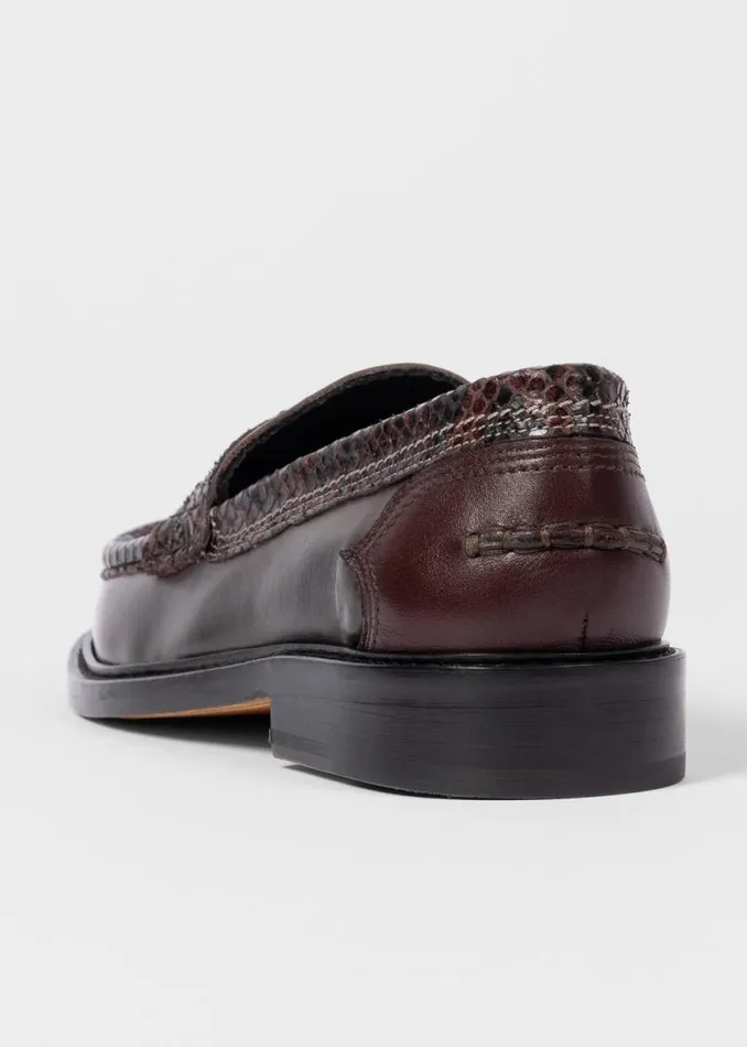 Womens Paul Smith Flats Brown 039Toluca039 Loafers
